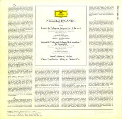 Deutsche Grammophon 139 424 SLPM - Violinkonzerte Nr.1 D-dur (In - Image 2