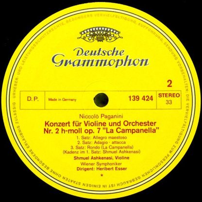 Deutsche Grammophon 139 424 SLPM - Violinkonzerte Nr.1 D-dur (In - Image 4
