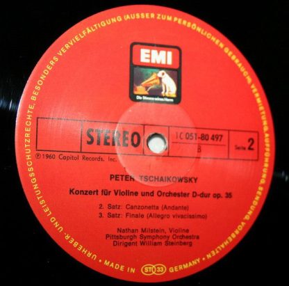 EMI 1C 051-80 497 - Konzert Für Violine Und Orchester D-Dur Op. - Image 4