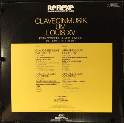His Master's Voice 1C 063-30 127 - Clavecinmusik Um Louis XV - Image 2