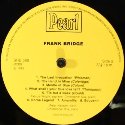 Pearl SHE 586 - Miniatures(sets 1-3)•Five Songs•Three Pieces For - Image 4