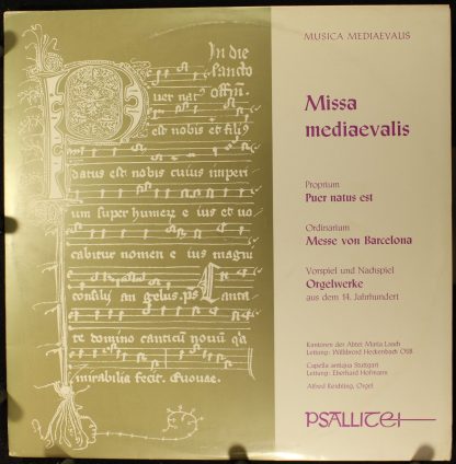 Psallite 38/100 267 PSC - Missa Mediaevalis = Mittelalterliche W