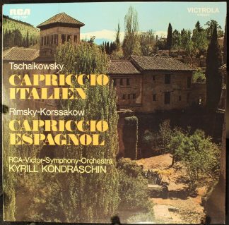 RCA Victrola VICS 1007 - Capriccio Italien / Capriccio Espagnol