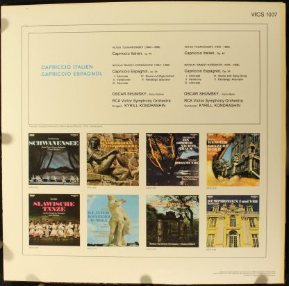 RCA Victrola VICS 1007 - Capriccio Italien / Capriccio Espagnol - Image 2