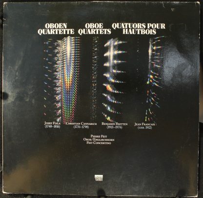 Schwann Musica Mundi VMS 1037 E - Oboen Quartette Oboe Quartets