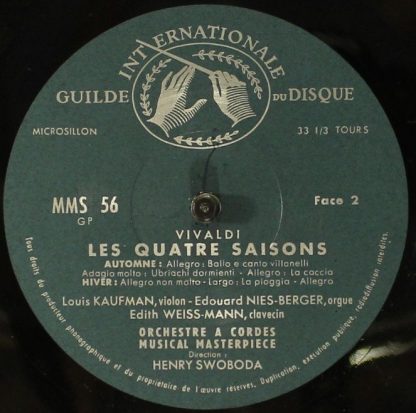Guilde Internationale Du Disque MMS-56 - Les Quatre Saisons - Image 4
