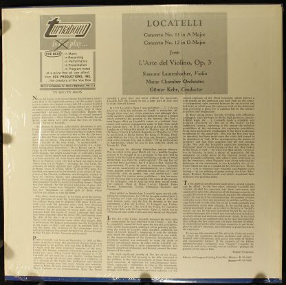 Turnabout TV 4047 - Two Concerti From "L'Arte Del Violino": No. - Image 2