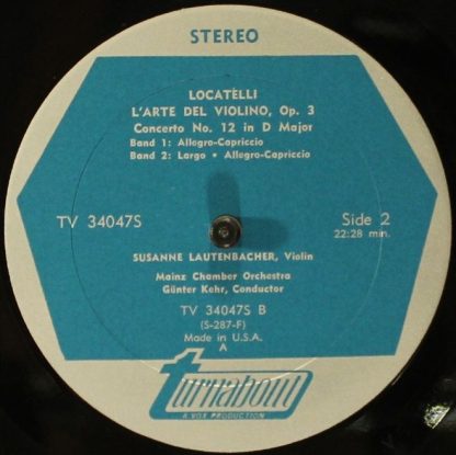 Turnabout TV 4047 - Two Concerti From "L'Arte Del Violino": No. - Image 4