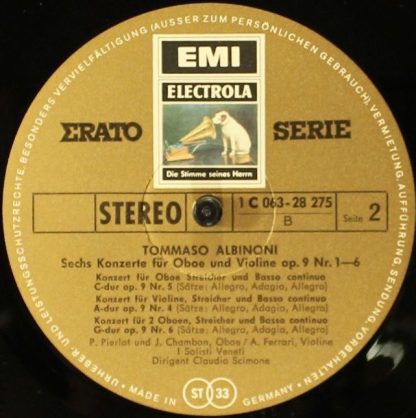 Die Stimme Seines Herrn 1C 063-28 275 - Sechs Konzerte Für Oboe - Image 4
