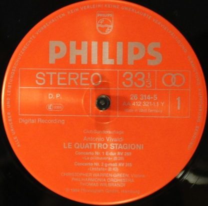 Philips 26 314-5 - Le Quatro Stagioni - Die Vier Jahreszeiten - - Image 3