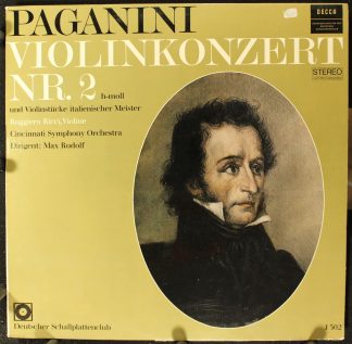 DECCA SBU 2057-N - Paganini: Violinkonzert Nr. 2 H-moll Und Viol