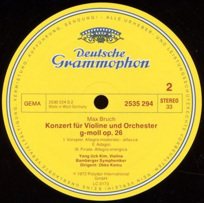 Deutsche Grammophon 2535 294 - Violinkonzerte - Violin Concertos - Image 5