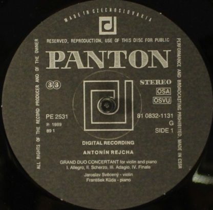 Panton 81 0832-1131 - Grand Duo Concertant • Sonata In B Flat Ma - Image 4