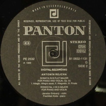 Panton 81 0832-1131 - Grand Duo Concertant • Sonata In B Flat Ma - Image 3