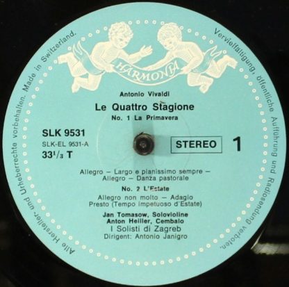 Harmonia (2) SLK 9531 - Le Quattro Stagioni = Die Vier Jahrszeit - Image 3