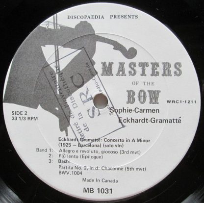 Masters of the Bow MB 1031 - The Complete Recordings - Image 4