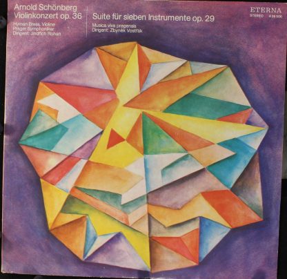 Eterna 8 26 506 - Violinkonzert Op. 36 / Suite Für Sieben Instru