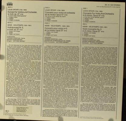 ACANTA DC 21.102 - Violinkonzerte - Image 2