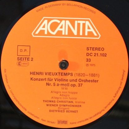 ACANTA DC 21.102 - Violinkonzerte - Image 4