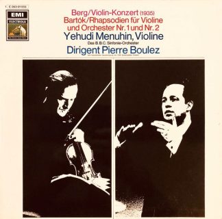 His Master's Voice 1C 063-01 855 - Berg: Violin Konzert / Bartók