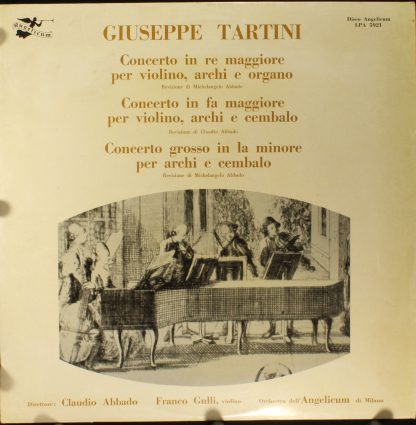 ANGELICUM LPA. 5921 - Tartini:  Concerti