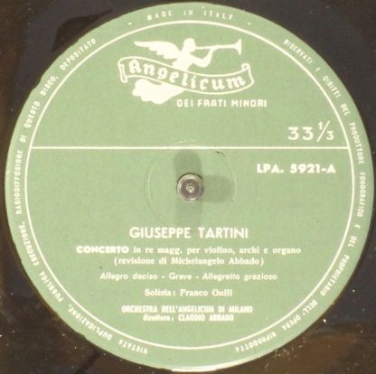 ANGELICUM LPA. 5921 - Tartini:  Concerti - Image 4
