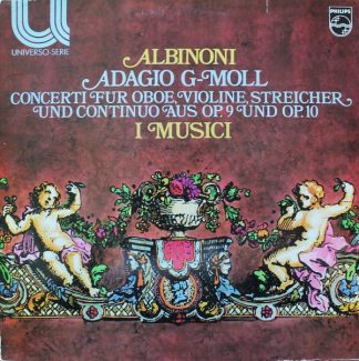 Philips 6580 001 - Adagio G-Moll / Concerti Für Oboe, Violine, S