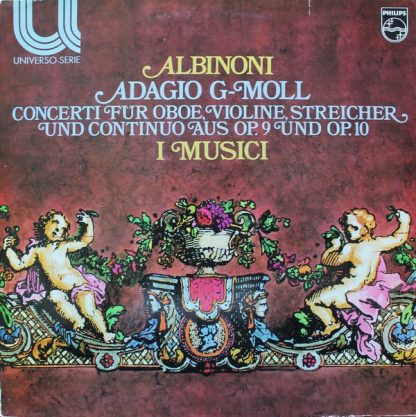 Philips 6580 001 - Adagio G-Moll / Concerti Für Oboe, Violine, S