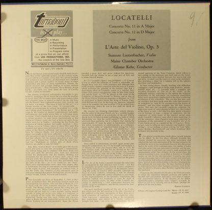 Turnabout TV 4047 - Two Concerti From "L'Arte Del Violino": No. - Image 2