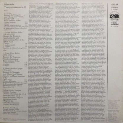 Eterna 7 25 147 - Klassische Trompetenkonzerte II - Image 2