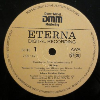 Eterna 7 25 147 - Klassische Trompetenkonzerte II - Image 3