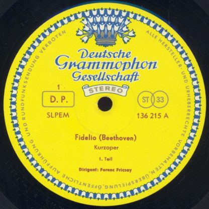 Deutsche Grammophon 136 215 - Fidelio - Image 3