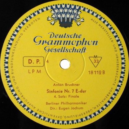Deutsche Grammophon LPM 18 112 - Sinfonie Nr. 7 E-dur (Originalf - Image 4
