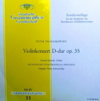 Deutsche Grammophon Gesellschaft K 73 139 - Violinkonzert D-dur