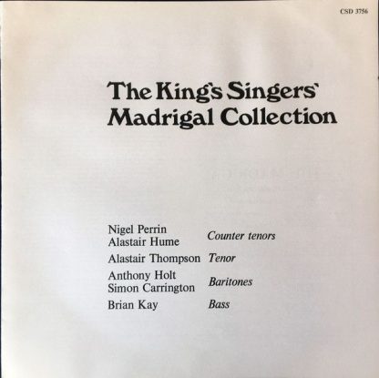 His Master's Voice CSD 3756 - Madrigal Collection (English & Ita - Image 5