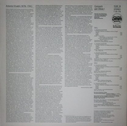 Eterna 7 29 178 - Vivaldi Die Werke Für Oboe Concerti I - Image 2