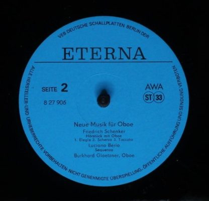 Eterna 8 27 906 - Neue Musik Für Oboe - Image 4