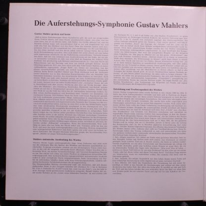 DECCA 6.48033 DX - Symphonie Nr.2 "Auferstehung" - Image 2