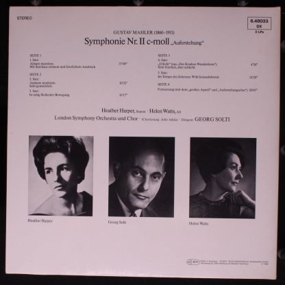 DECCA 6.48033 DX - Symphonie Nr.2 "Auferstehung" - Image 4