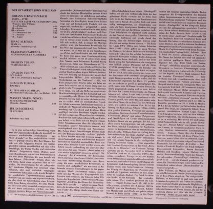 CBS 61 594 - Der Gitarrist John Williams - Image 2
