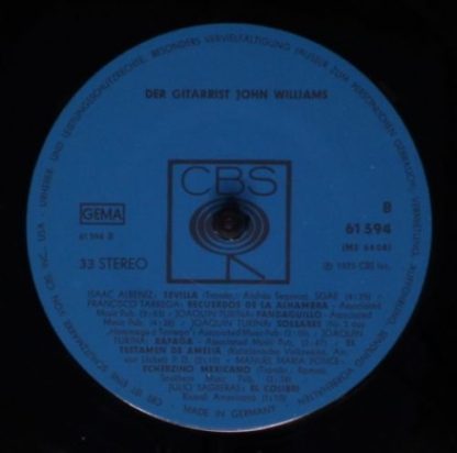 CBS 61 594 - Der Gitarrist John Williams - Image 4