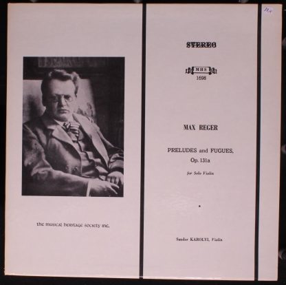 Musical Heritage Society MHS 1698 - Preludes And Fugues Op. 131a