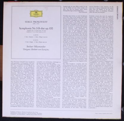 Deutsche Grammophon 139 040 - Symphonie Nr. 5 B-Dur Op. 100 - Image 2