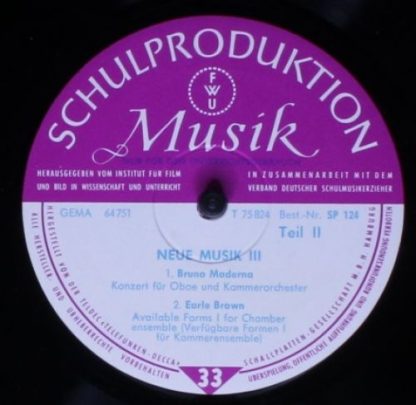 Schulproduktion Musik SP 124 - Neue Musik III - Image 4