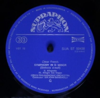 Supraphon SUA ST 50438 - Symphony In D Minor - Image 4