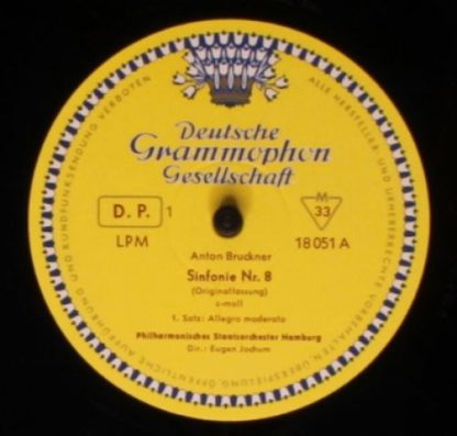 Deutsche Grammophon LPM 18 051 - Sinfonie Nr. 8 C-moll - 1. Und - Image 3