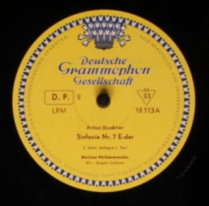 Deutsche Grammophon LPM 18 113 - Sinfonie Nr. 7 E-dur (Originalf - Image 3