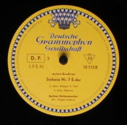 Deutsche Grammophon LPM 18 113 - Sinfonie Nr. 7 E-dur (Originalf - Image 4