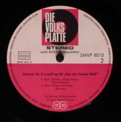 Die Volksplatte SMVP 8015 - Aus Der Neuen Welt - Image 4