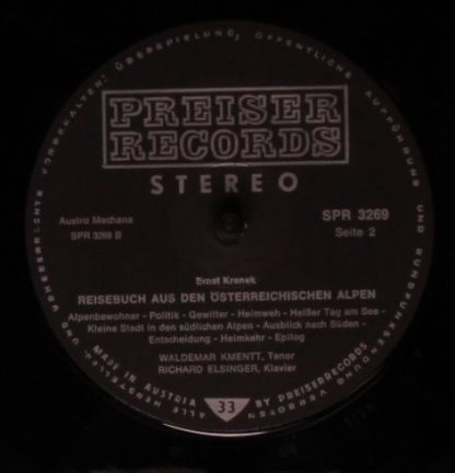 Preiser Records SPR 3269 - Waldemar Kmentt Singt Reisebuch Aus D - Image 5